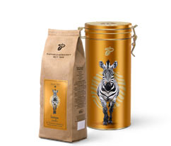 Rarität »Isanya Zambia« inkl. Kaffeedose - 500 g Ganze Bohne