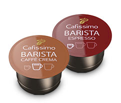 Set aus 10er Kapseln Barista Espresso und Caffè Crema