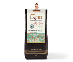 Qbo Premium Coffee Beans »Kooperative Coopedota« Filterkaffee Mild