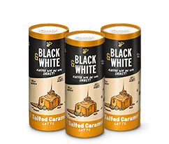 Black & White Cold Brew Typ „Salted Caramel Latte“ - 3er Set
