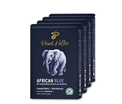 2 kg Privat Kaffee African Blue - Ganze Bohne