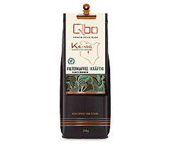 Qbo Premium Coffee Beans »Kooperative Baragwi« Filterkaffee Kräftig, Ganze Bohne