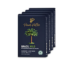 2 kg Privat Kaffee Brazil Mild - Ganze Bohne