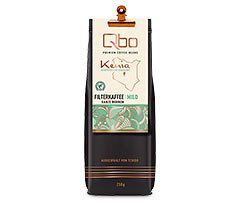 Qbo Premium Coffee Beans »Kooperative Baragwi« Filterkaffee Mild, Ganze Bohne