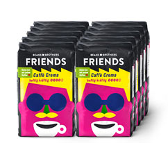 BEANS BROTHERS FRIENDS Caffè Crema Kräftig
