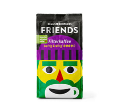 BEANS BROTHERS FRIENDS Filterkaffee Kräftig
