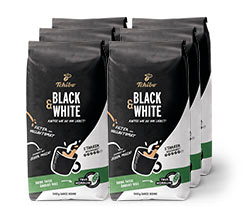 BLACK & WHITE - 6x 1 kg Ganze Bohne