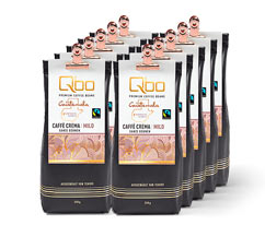 Qbo Premium Coffee Beans »Kooperative Tajumuco« Caffè Crema Mild