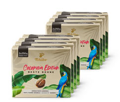 Beste Bohne Colombia Edition - 9x 500 g Gemahlen