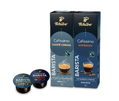 Set aus 10er Kapseln Barista Espresso und Caffè Crema