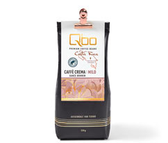 Qbo Premium Coffee Beans »Kooperative Coopedota« Caffè Crema Mild