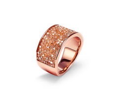 Ring mit Swarovski® Kristallen