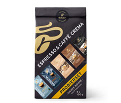 Espresso & Caffè Crema Probierset - 5x 100 g Ganze Bohne