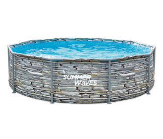 Summer-Waves-Active-Frame-Pool, grau