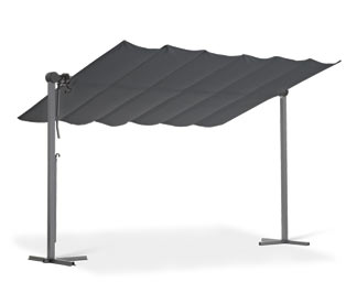 Leco Sonnendach, 400 x 250 cm, anthrazit