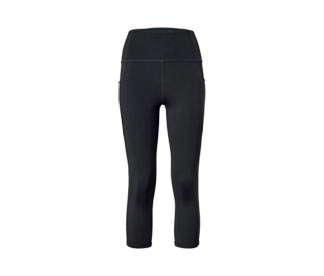 3/4-Sporttight, schwarz