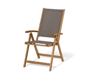 Hochlehner »Lenja« mit verstellbarer Rückenlehne, Holz und Textil