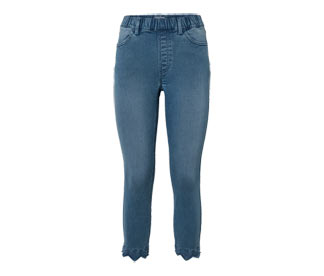7/8-Treggings mit Lochstickerei