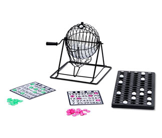 Tischspiel »Bingotrommel«