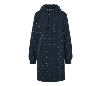 Loungewear-Kleid, Punkte