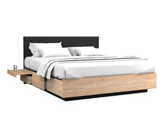 bellvita Wasserbett »Fashion«, anthrazit, 180 x 200 cm