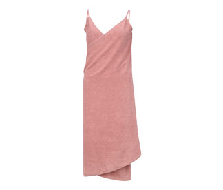 Handtuch-Kleid, roséfarben