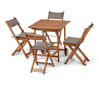 Klappbares Balkon-Set