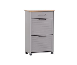 Schuhschrank »Jelda«, platin/eiche