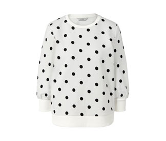 Sweatshirt mit 3/4-Arm