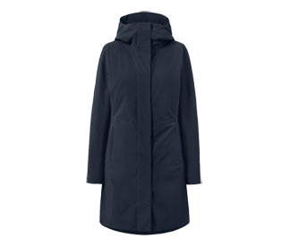 3-in-1-Outdoormantel mit Weste, blau