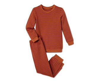 Interlock-Pyjama aus Bio-Baumwolle