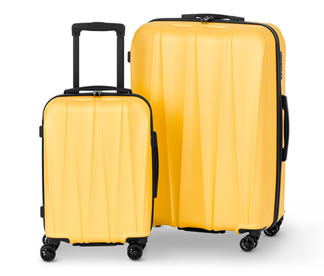 Hartschalen-Koffer-Set, klein und groß