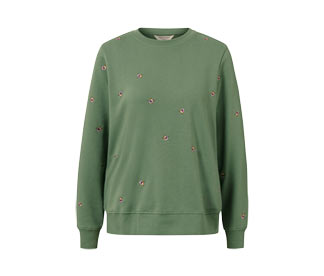 Besticktes Sweatshirt