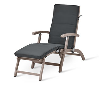 Deckchair »Lenja«, grau