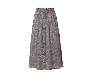 Floraler Midi-Rock