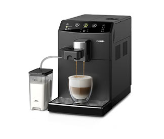 Philips HD8829/01 3000 Serie Kaffeevollautomat, schwarz (inkl. Gratis-Kaffee)