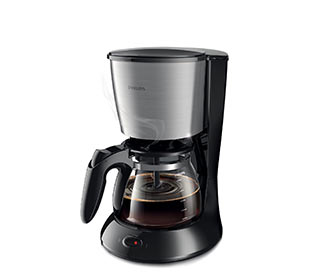 Philips HD7462/21 Filterkaffeemaschine mit Glaskanne (inkl. Gratis-Kaffee)