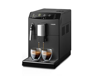 Philips 3000 Serie Kaffeevollautomat, schwarz (inkl. Gratis-Kaffee)