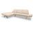 Ecksofa »Avellino«, links, creme