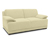 2-Sitzer-Boxspringsofa »Telos«, beige