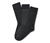 3 Paar Socken, anthrazit - Anthrazit