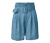 Paperbag-Shorts mit Gürtel