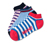 3 Paar Kinder-Sneakersocken, geringelt