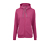 Sweatjacke mit Kapuze, roséfarben meliert
