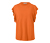 Shirt mit Volant, orange