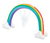 Summer-Waves aufblasbarer Wassersprinkler »Regenbogen«