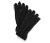 Fleece-Handschuhe, schwarz - schwarz
