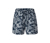 Badeshorts, blau mit Alloverprint