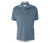 Frottee-Poloshirt, blaugrau