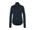 Strickfleece-Jacke, dunkelblau - Dunkelblau meliert